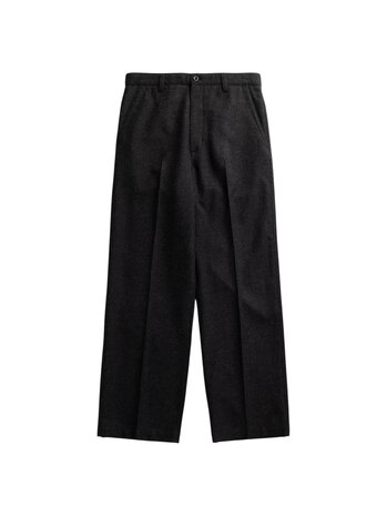 Norse Projects NORSE PROJECTS VIVESTAD WOOL WIDE CHINO CHARCOAL GREY