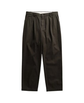 Norse Projects NORSE PROJECTS VOLDA PLEATED COTTON TWILL TROUSER BEECH GREEN