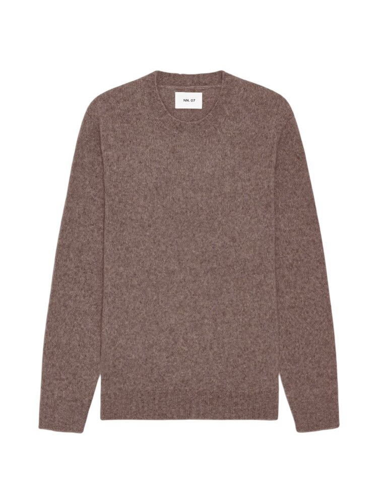 NN.07 NN.07 LEE 6598 CREWNECK PULLOVER TARMAC BROWN