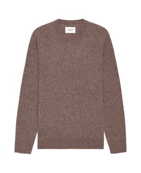 NN.07 NN.07 LEE 6598 CREWNECK PULLOVER TARMAC BROWN