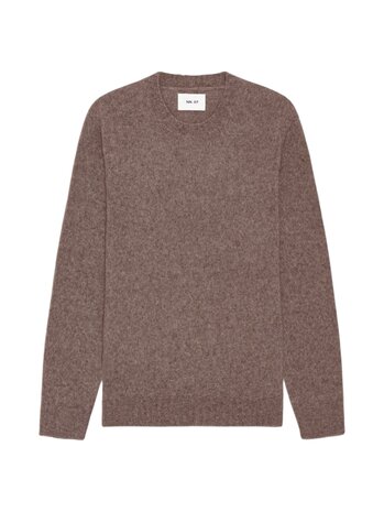 NN.07 NN.07 LEE 6598 CREWNECK PULLOVER TARMAC BROWN