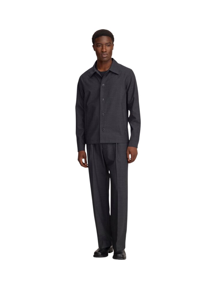 NN.07 NN.07 ZANDER 10037 OVERSHIRT DARK GREY
