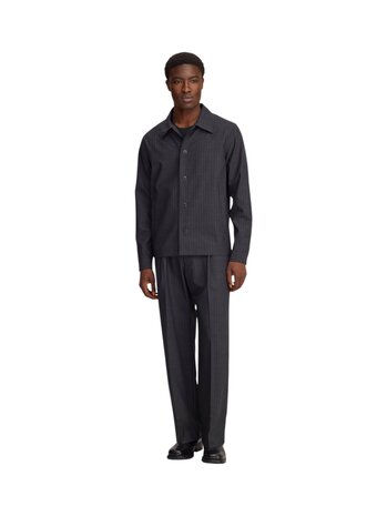 NN.07 NN.07 ZANDER 10037 OVERSHIRT DARK GREY
