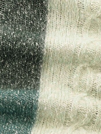 NN.07 NN.07 ERLING CABLE 60076 PULLOVER GREEN