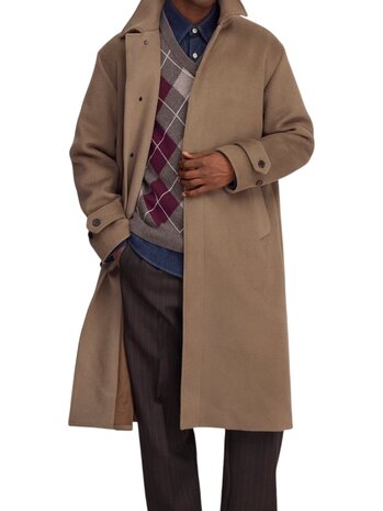 NN.07 NN.07 GIBSON 80040 COAT DESERT BROWN