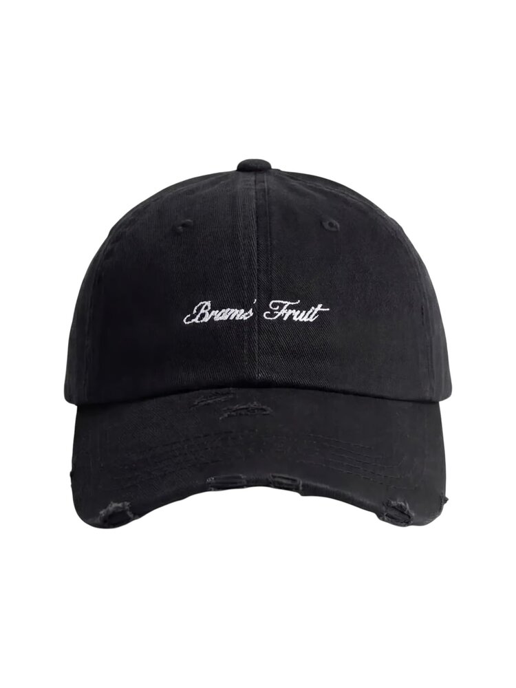 Brams Fruit BRAM'S FRUIT SCRIPT LOGO CAP BLACK