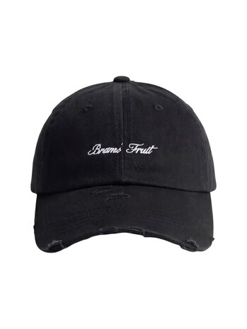 Brams Fruit BRAM'S FRUIT SCRIPT LOGO CAP BLACK