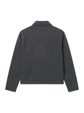Brams Fruit BRAM'S FRUIT SCRIPT LOGO FULL ZIP SWEAT SHADOW BLACK