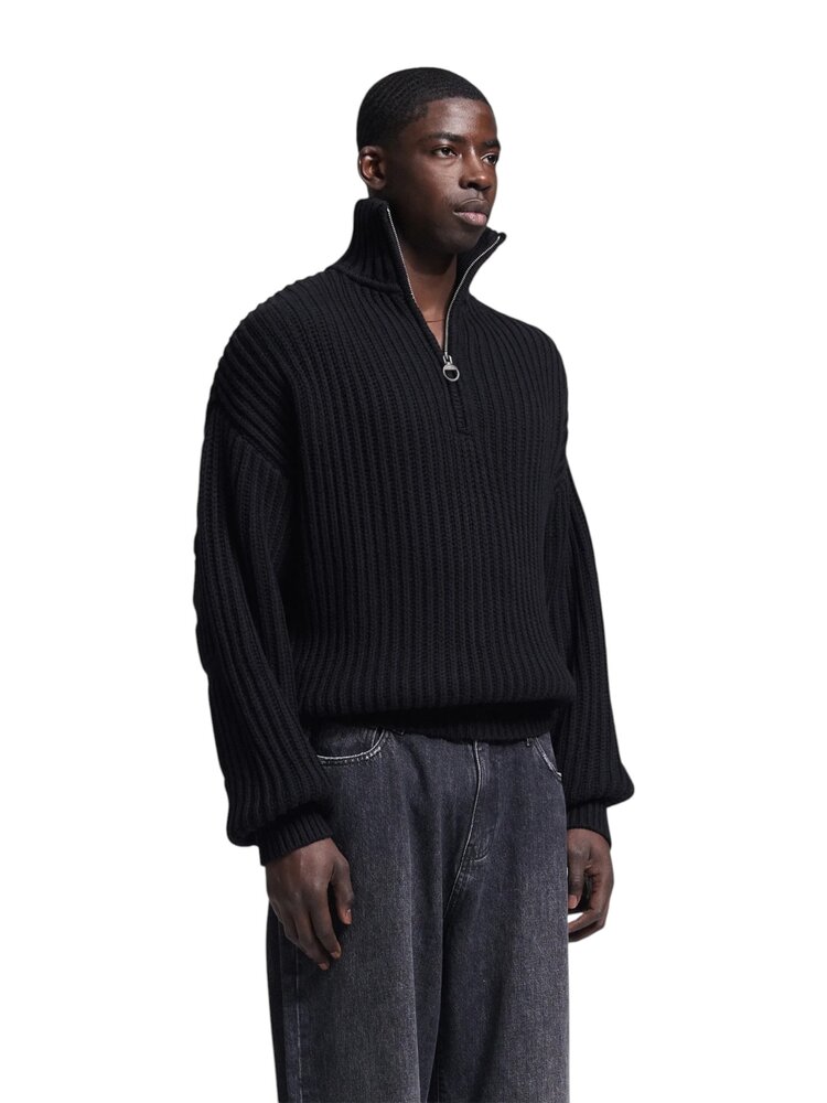 Brams Fruit BRAM'S FRUIT FISHERMAN QUARTER ZIP BLACK