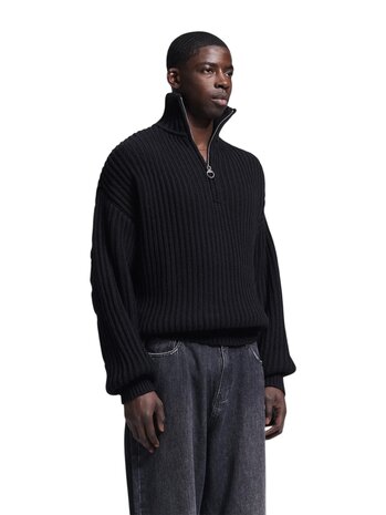Brams Fruit BRAM'S FRUIT FISHERMAN QUARTER ZIP BLACK
