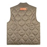 Brams Fruit BRAM'S FRUIT REVERSIBLE PADDED BODYWARMER VEST OLIVE GREEN