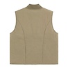 Brams Fruit BRAM'S FRUIT REVERSIBLE PADDED BODYWARMER VEST OLIVE GREEN