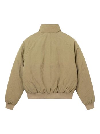 Brams Fruit BRAM'S FRUIT REVERSIBLE BOMBER JACKET OLIVE GREEN