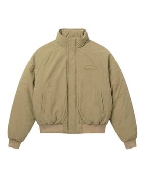 Brams Fruit BRAM'S FRUIT REVERSIBLE BOMBER JACKET OLIVE GREEN