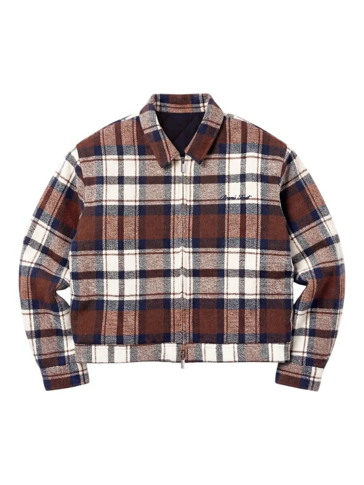 Brams Fruit BRAM'S FRUIT GARDENER FLANNEL JACKET BROWN