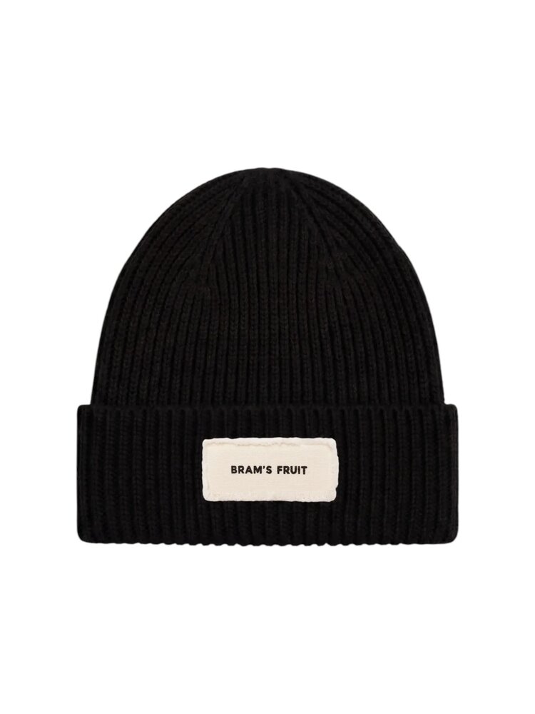 Brams Fruit BRAM'S FRUIT DISTRESSED BEANIE BLACK