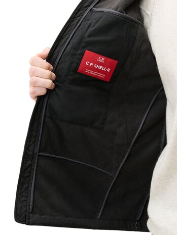 C.P. Company C.P. COMPANY SHELL-R GOGGLE JACKET BLACK