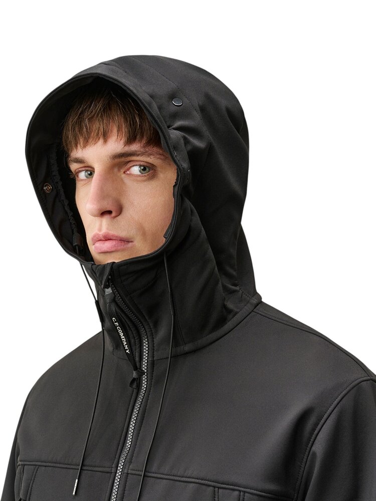 C.P. Company C.P. COMPANY SHELL-R GOGGLE JACKET BLACK