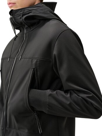 C.P. Company C.P. COMPANY SHELL-R GOGGLE JACKET BLACK