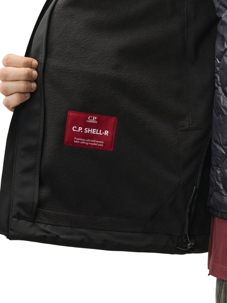 C.P. Company C.P. COMPANY SHELL-R PADDED LENS JACKET BLACK