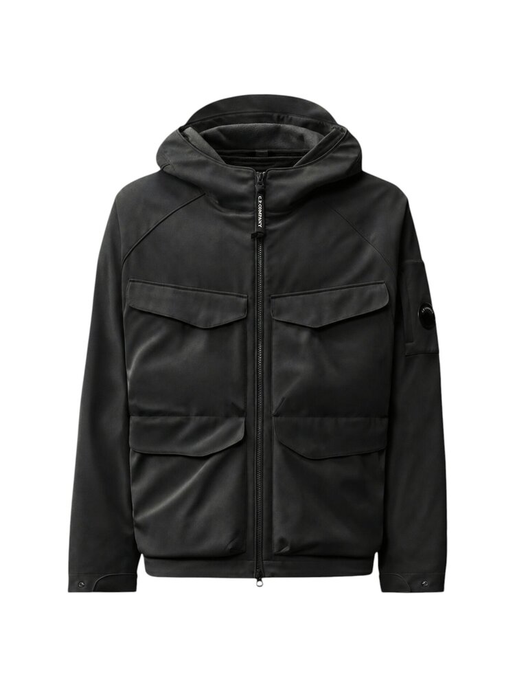 C.P. Company C.P. COMPANY SHELL-R PADDED LENS JACKET BLACK