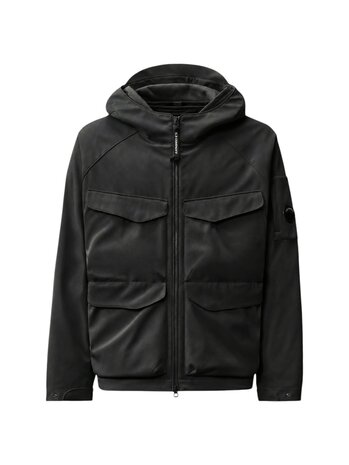 C.P. Company C.P. COMPANY SHELL-R PADDED LENS JACKET BLACK