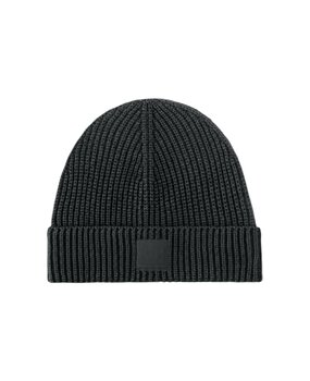 C.P. Company C.P. COMPANY KNIT HAT EXTRAFINE MERINO WOOL BLACK