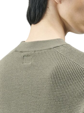 C.P. Company C.P. COMPANY CREWNECK MERINO WOOL DUSTY OLIVE