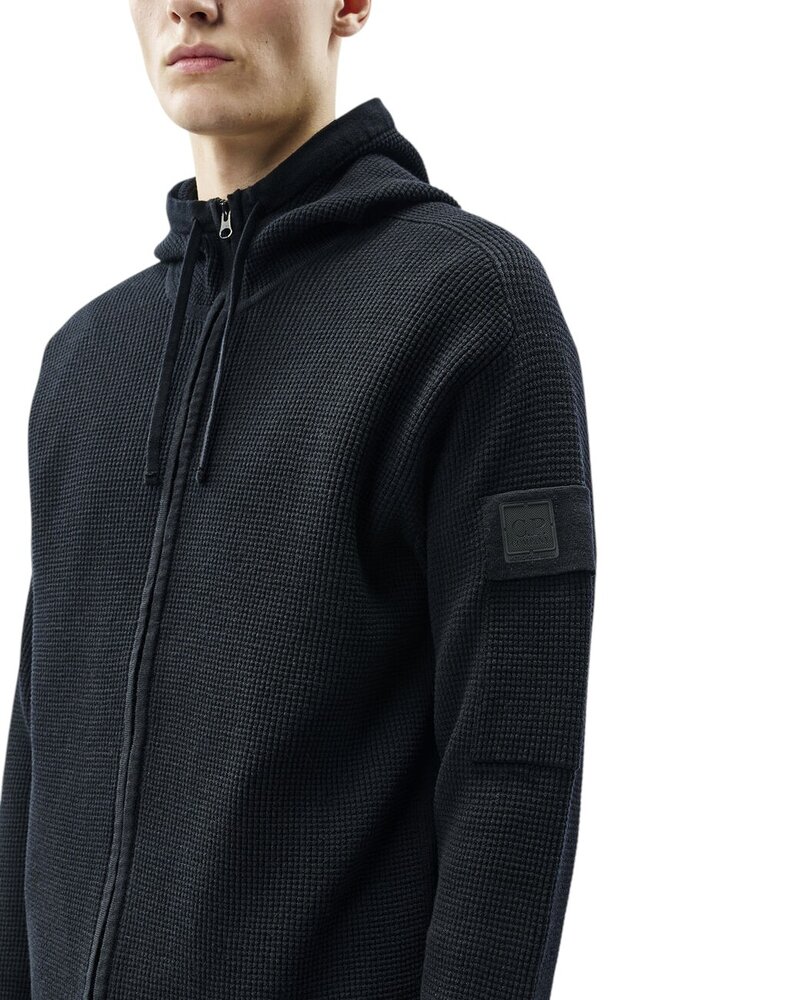C.P. Company C.P. COMPANY CARDIGAN MERINO WOOL BLACK
