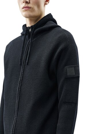 C.P. Company C.P. COMPANY CARDIGAN MERINO WOOL BLACK