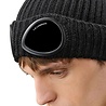 C.P. Company C.P. COMPANY EXTRAFINE MERIONO WOOL GOGGLE BEANIE BLACK C.P. Company C.P. COMPANY EXTRAFINE MERIONO WOOL GOGGLE BEANIE BLACK