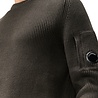 C.P. Company C.P. COMPANY FULL RIB COTTON CREWNECK LENS SWEATER RAVEN C.P. Company C.P. COMPANY FULL RIB COTTON CREWNECK LENS SWEATER RAVEN