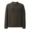 C.P. Company C.P. COMPANY FULL RIB COTTON CREWNECK LENS SWEATER RAVEN C.P. Company C.P. COMPANY FULL RIB COTTON CREWNECK LENS SWEATER RAVEN