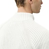 C.P. Company C.P. COMPANY CARDIGAN FLEECE KNIT WHITE MELANGE