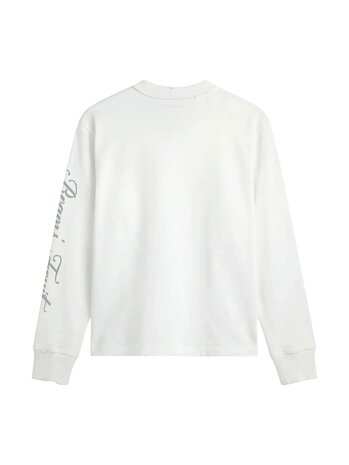 Brams Fruit BRAM'S FRUIT DISTRESSED SCRIPT LONGSLEEVE OFF-WHITE