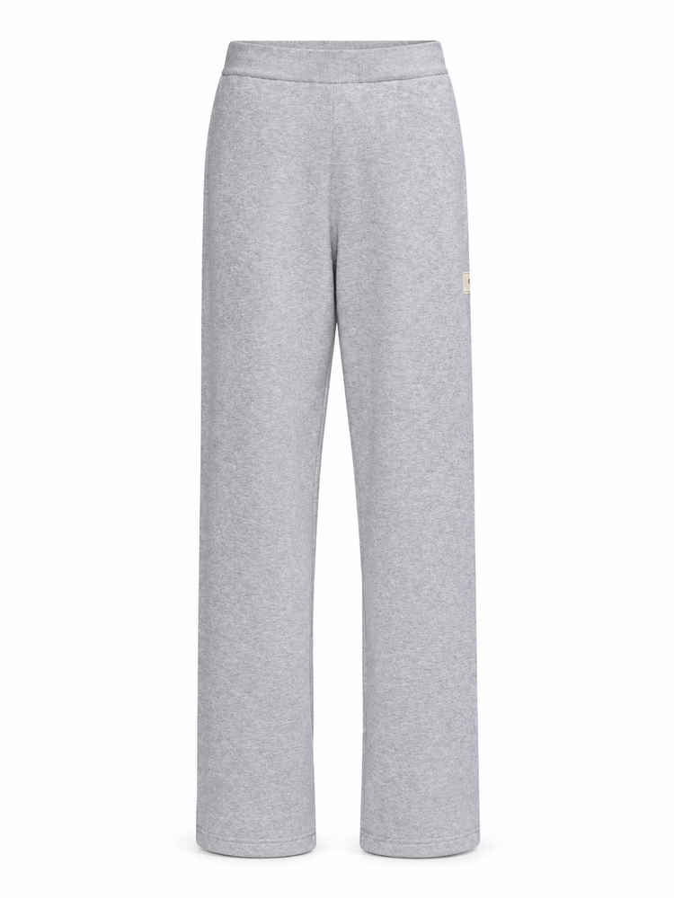 FLÂNEUR ATELIER KNIT PANTS HEATHER GREY