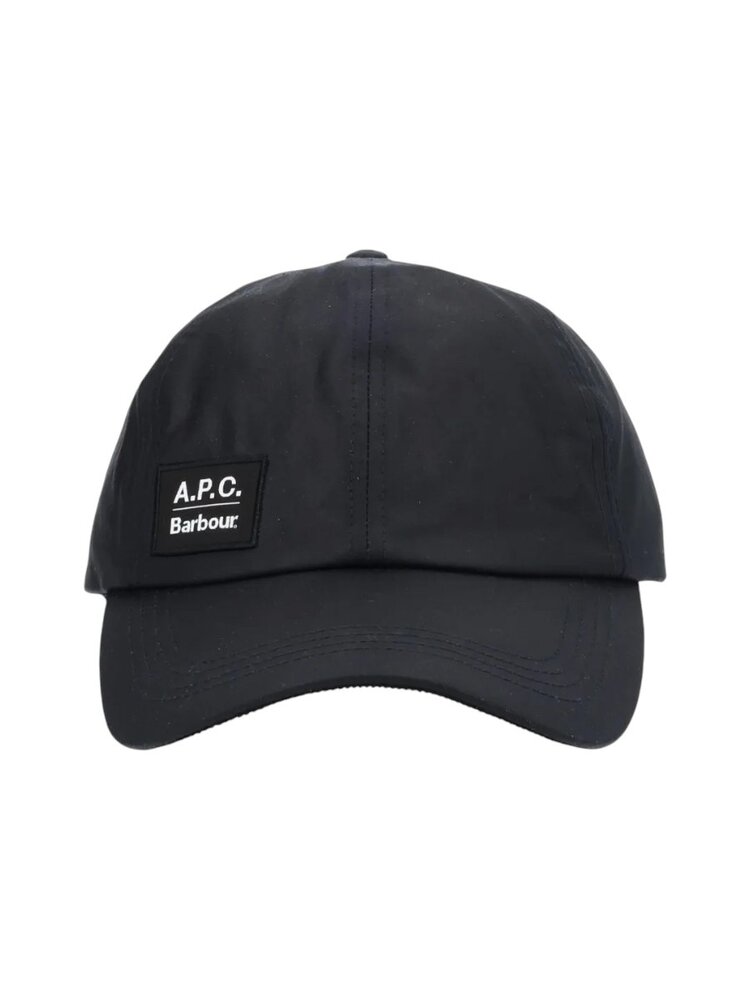 A.P.C. A.P.C. PARIS X BARBOUR WAX CAP DARK NAVY