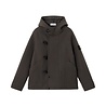 Stone Island STONE ISLAND HEAVY MELTON JACKET GREY