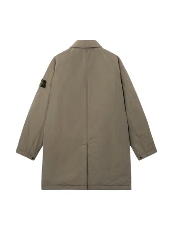 Stone Island STONE ISLAND MICRO REPS LONG COAT MILITARY GREEN