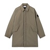Stone Island STONE ISLAND MICRO REPS LONG COAT MILITARY GREEN