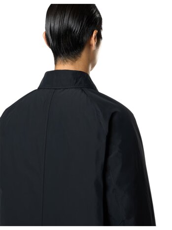 Stone Island STONE ISLAND MICRO REPS LONG COAT BLACK
