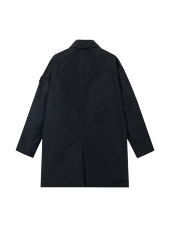 Stone Island STONE ISLAND MICRO REPS LONG COAT BLACK