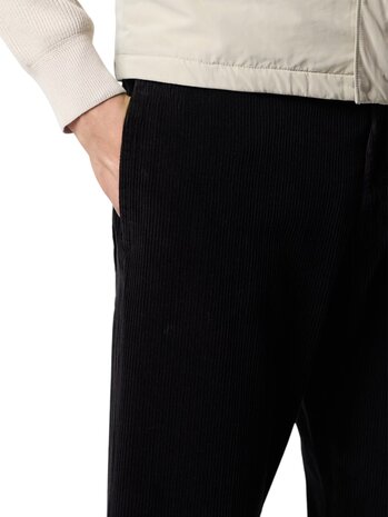 Stone Island STONE ISLAND CORDUROY PANTS BLACK