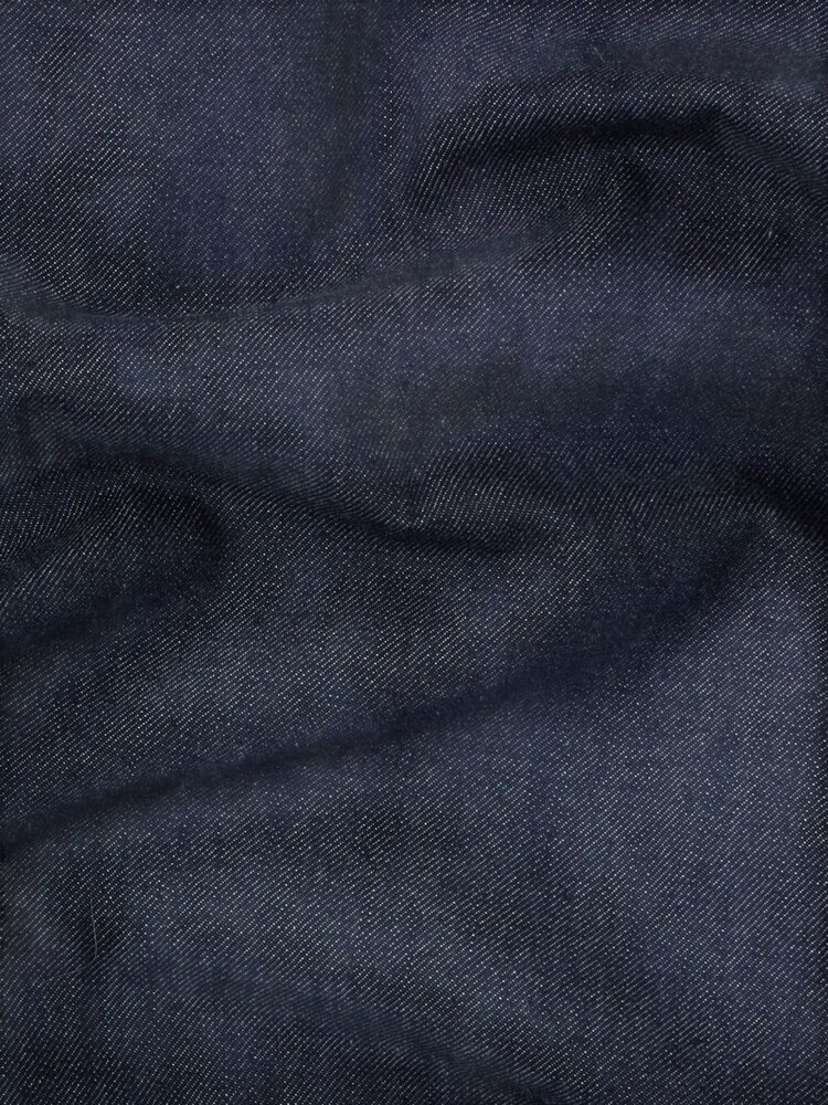 Stone Island STONE ISLAND INDIGO DENIM RAW JACKET