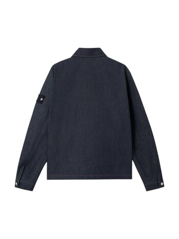 Stone Island STONE ISLAND INDIGO DENIM RAW JACKET