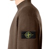 Stone Island STONE ISLAND FELTED RWS WOOL PULLOVER UMBER