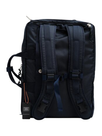 Porter Yoshida PORTER-YOSHIDA & CO. FORCE 3-WAY BRIEFCASE BAG NAVY Porter Yoshida PORTER-YOSHIDA & CO. FORCE 3-WAY BRIEFCASE BAG NAVY