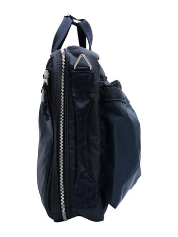 Porter Yoshida PORTER-YOSHIDA & CO. FORCE 3-WAY BRIEFCASE BAG NAVY Porter Yoshida PORTER-YOSHIDA & CO. FORCE 3-WAY BRIEFCASE BAG NAVY