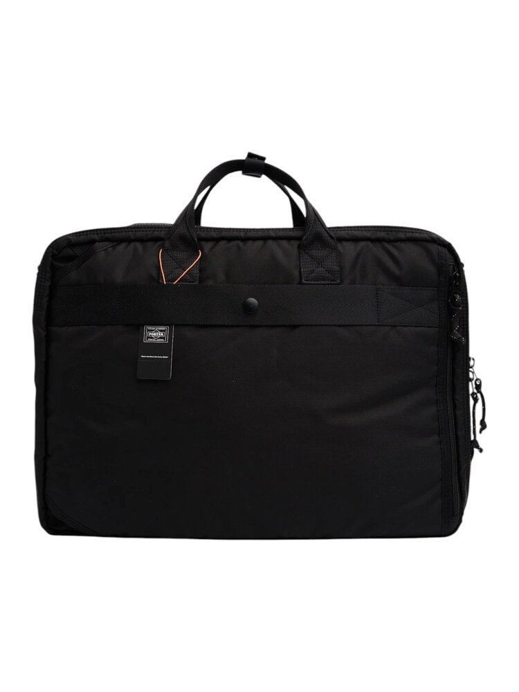 Porter Yoshida PORTER-YOSHIDA & CO. FORCE 3-WAY BRIEFCASE BAG BLACK Porter Yoshida PORTER-YOSHIDA & CO. FORCE 3-WAY BRIEFCASE BAG BLACK