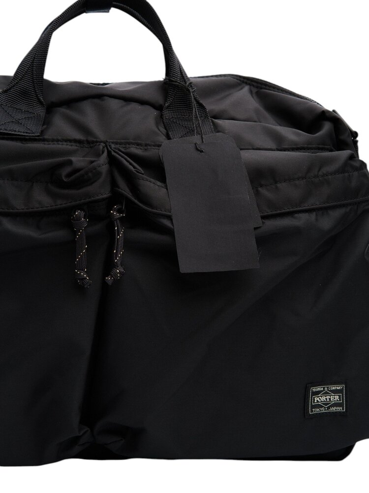 Porter Yoshida PORTER-YOSHIDA & CO. FORCE 3-WAY BRIEFCASE BAG BLACK Porter Yoshida PORTER-YOSHIDA & CO. FORCE 3-WAY BRIEFCASE BAG BLACK